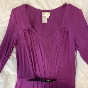 Fuchsia/Purple MSSP midi dress